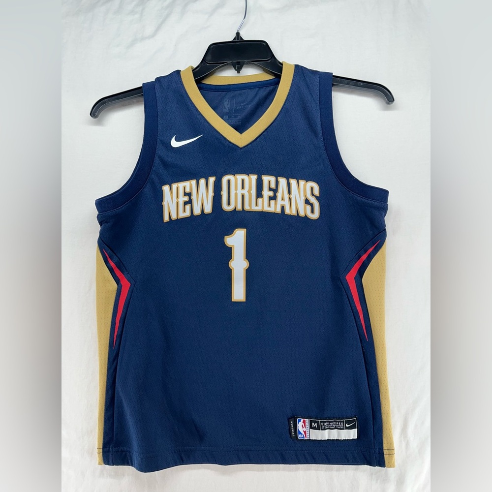Nike Jersey New Orleans Pelicans Zion‎ Williamson #1 Swingman Size M Youth